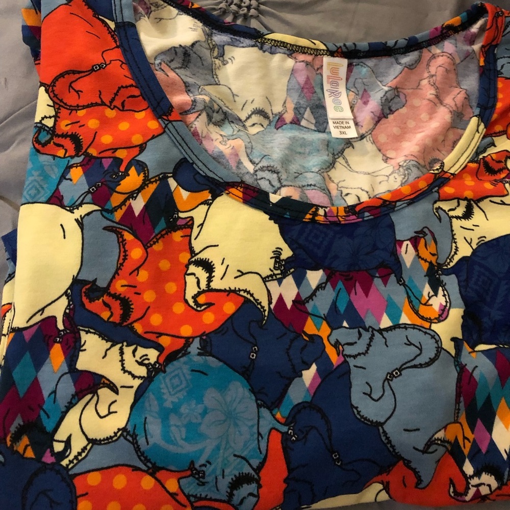 LuLaRoe Nightmare Before Christmas classic T - 3XL